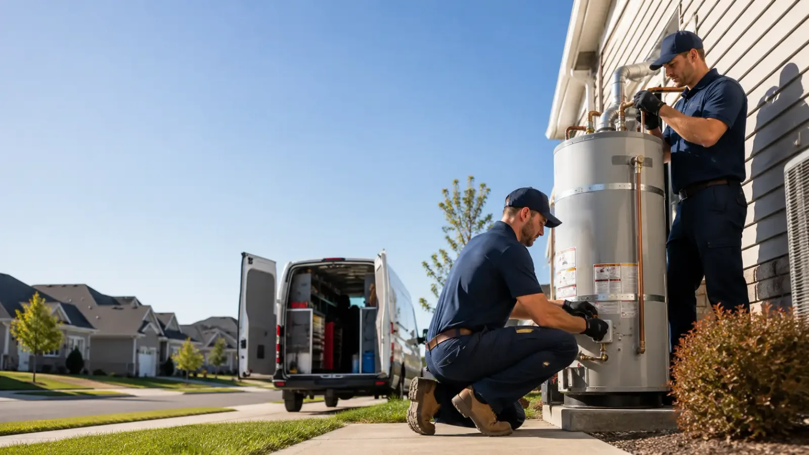 Water Heater Installation in Dilworth, MN